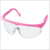  Full Frame Coloured Protective Eyewear  Pink